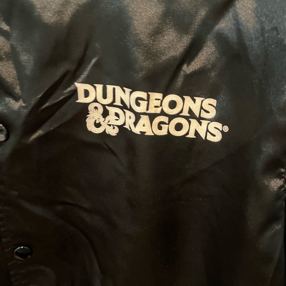 Dungeons & Dragons Prince Of Demons Demogorgon Satin Like Varsity Jacket Large - Picture 4 of 9